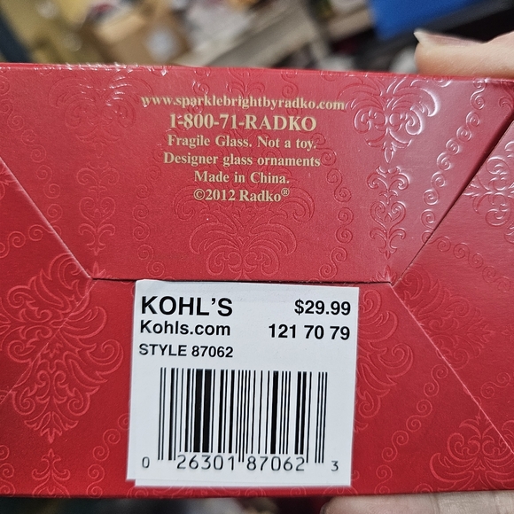 Christopher Radko Gingerbread Man Christmas Ornament L👀K Sparkle Bright - Picture 6 of 15